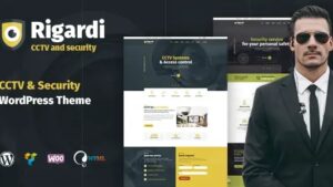 Rigardi v1.1.5 CCTV Security Company & Body Guard WordPress Theme