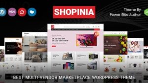 Shopinia v1.0 Multipurpose WooCommerce Theme