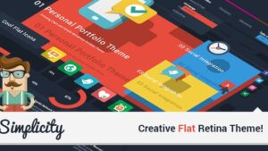 Simplicity v2.2 Creative Flat Retina Theme