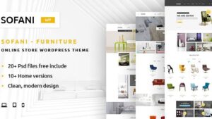 Sofani v1.7.1 Furniture Store WooCommerce WordPress Theme