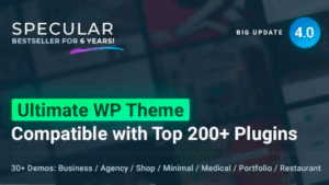 Specular v4.3 - Business WordPress Multi-Purpose