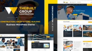 TheBuilt v2.6.2 Construction and Architecture WordPress theme [Activated]