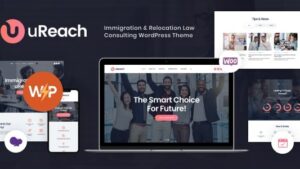 uReach (v1.3.2) Immigration & Relocation Law Consulting WordPress Theme