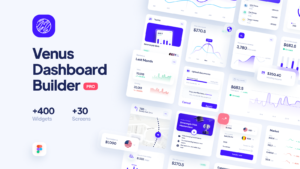 Venus – Dashboard Builder PRO (Figma Version)