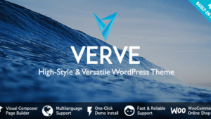 Verve v7.6.0 High-Style WordPress Theme