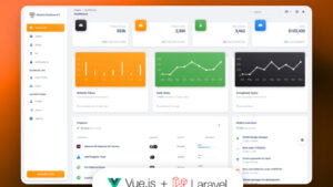 Vue Material Dashboard Laravel PRO v.1.0.0 [Activated]