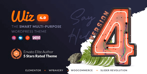 Wiz v4.1.0 [Activated] The Smart MultiPurpose WordPress Theme