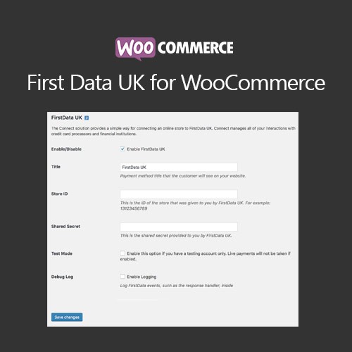 WooCommerce FirstData UK v1.1.5