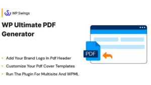 WP Ultimate PDF Generator v1.1.8