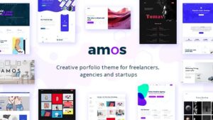 Amos (v1.7.1) Creative WordPress Theme