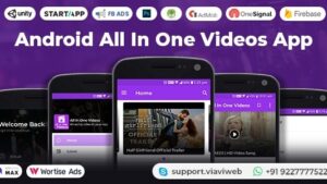 Android All In One Videos App v1.14 (DailyMotion,Vimeo,Youtube,Server Videos, Admob with GDPR)