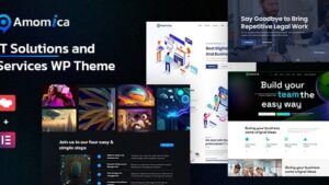 Anomica (v5.8) IT Solutions and Services WordPress Theme + RTL