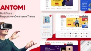 Antomi (v1.0.6) Multipurpose Theme for WooCommerce WordPress