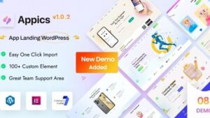 Appics (v1.0.2) app Landing Page