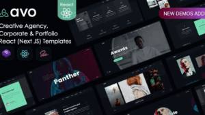 Avo (07 September 2022) React Creative Agency & Showcase Portfolio