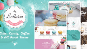 Bellaria (v1.1.9) a Delicious Cakes and Bakery WordPress Theme