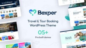 Bexper (v1.2.4) Travel & Tour Booking WordPress Theme