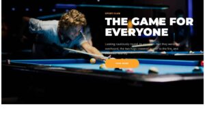 Billiard (v1.1.7) Creative Sporting WordPress Theme