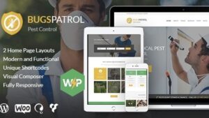 BugsPatrol (v1.5.0) Pest & Insects Control Disinsection Services WordPress Theme