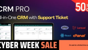 CRM PRO (v1.0) All in One CRM in Laravel for cPanel