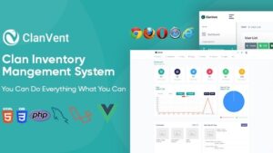 Fixed* ClanVent (v3.3) Inventory Management System with barcode | POS | Accounts Management System