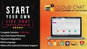Fixed* Cloud Chat 3 (v3.1.4) SaaS - Live Support Chat Business