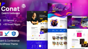 Conat (v1.2.3) Event & Conference WordPress Theme + RTL Ready