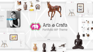 Crafts & Arts (v3.1) Handmade Artist WordPress Theme