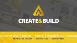 Create & Building (v1.0) WordPress Theme
