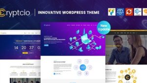 Cryptcio (v2.0.3) Innovative WordPress Theme