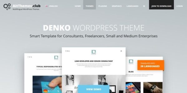 Denko (v2.0.19) AIT WordPress Theme