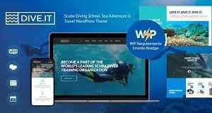 DiveIt (v1.4.2) Scuba Diving School, Sea Adventure & Travel WP Theme