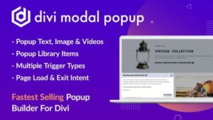 Divi Modal Popup v1.1.0