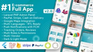 Fixed* E-Commerce Mobile App with admin panel (v1.6.0) 