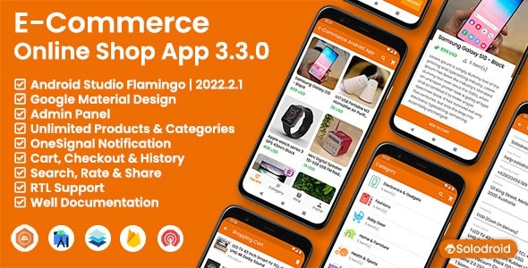 E-Commerce Online Shop App (v3.3.0)