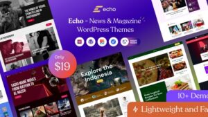 Echo (v.1.0.2) News Magazine WordPress Theme
