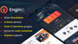 EnginX (v1.4.0) Auto Repair Service WordPress Theme