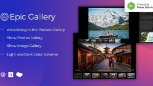 Epic Zoom Gallery (v1.0.3) WordPress Plugin & Add Ons for Elementor & WPBakery Page Builder