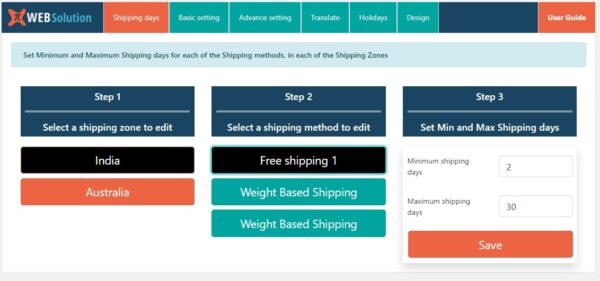Estimate delivery date for Woocommerce Pro v4.7.21.16