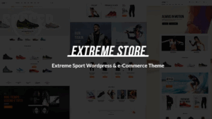 Extreme (v1.5.9) Sports Clothing & Equipment Store WordPress Theme