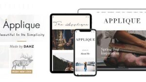 Applique (v2.0) Fashion Blog Theme
