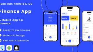 Finance App (v1.0.0) Flutter Mobile App Template