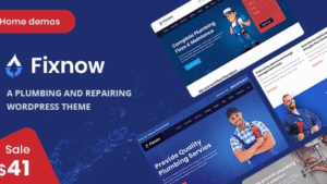 Fixnow (v2.3) A Perfect Plumbing WordPress Theme
