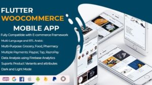 Flutter WooCommerce Android & Ios WooCommerce App (v9.3.3) Flutter WooCommerce Android & Ios Ecommerce App