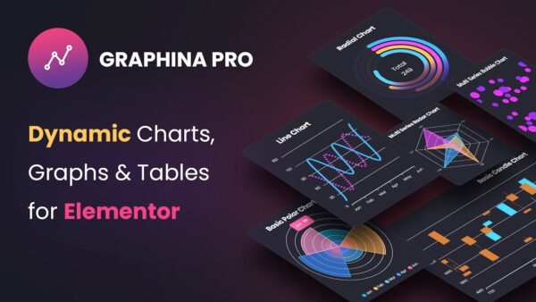 Graphina Pro (v2.1.5) Elementor Dynamic Charts, Graphs, & Datatables