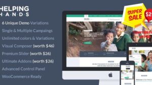 HelpingHands (v2.7.7) Charity WordPress Theme