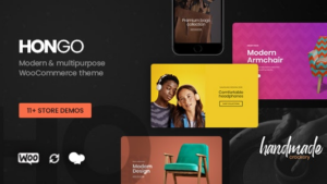 Hongo (v3.6) Modern & Multipurpose WooCommerce WordPress Theme