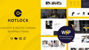 Fixed* HotLock (v1.3.9) Locksmith & Security Systems WordPress Theme + RTL