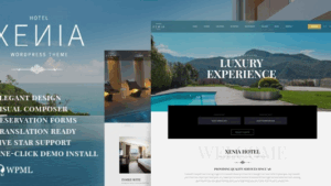 Hotel Xenia (v2.7.6) Resort & Booking WordPress Theme