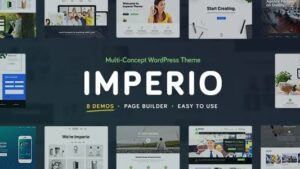 Imperio (v2.2.0) Business, E-Commerce, Portfolio & Photography WordPress Theme
